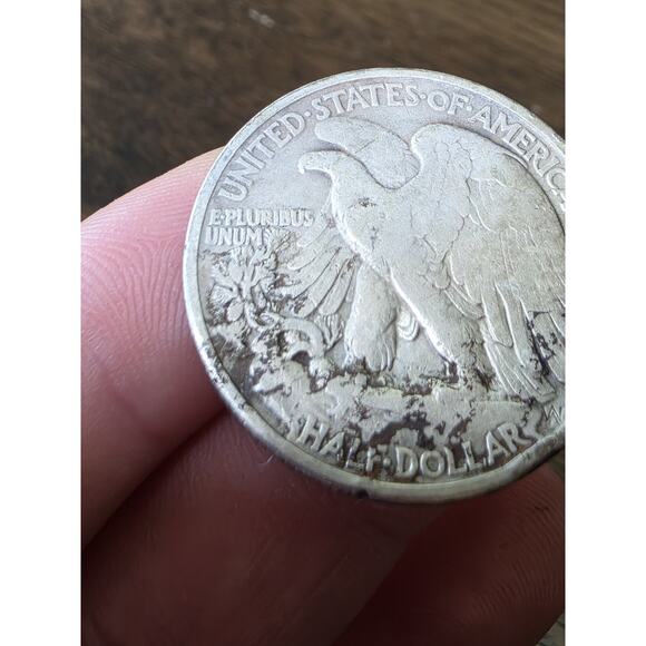 1936 Walking Liberty Half Dollar 90% Silver Very Fine VF See Pics 12 - Picture 10 of 16